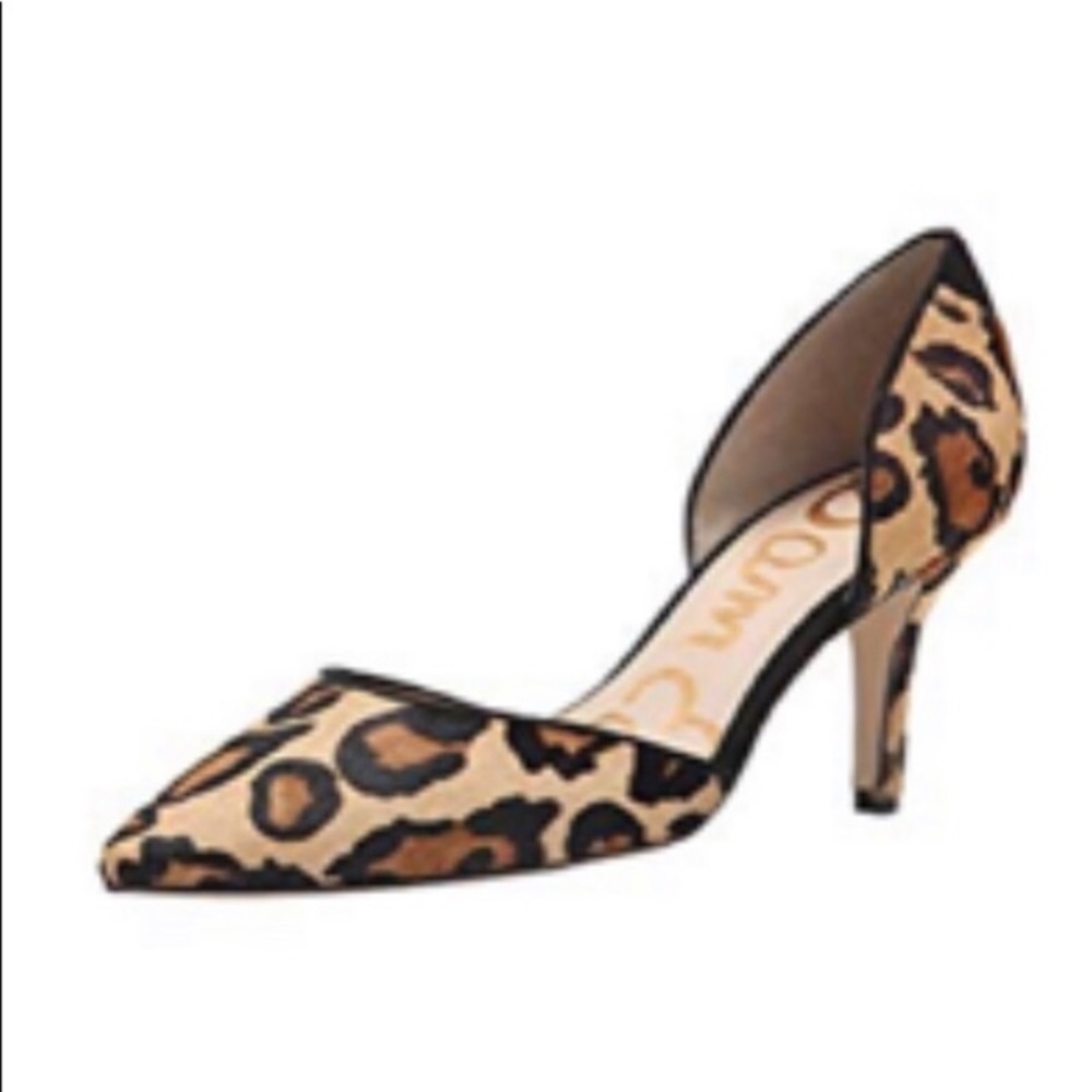 Sam Edelman size 8 leopard pumps